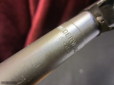 UNDERWOOD M-1 CARBINEDATES 6-1943 - Image 4 of 9