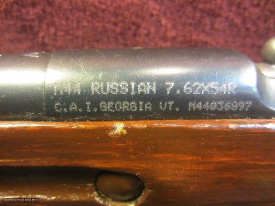 RUSSIAN M44 MOSIN NAGANT CALIBER 7.62X54R - Image 7 of 11