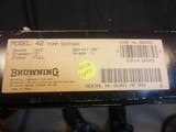 BROWNING MODEL 42 410GALIKE NEW IN FACTORY BOX - 8 of 9