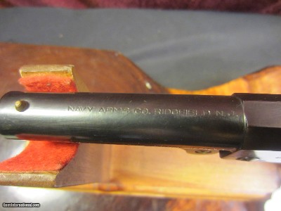 NAVY ARMS RIDGEFIELD NEW JERSY MARKED ON BARREL CALIBER 44 PERCUSSION - Image 4 of 8