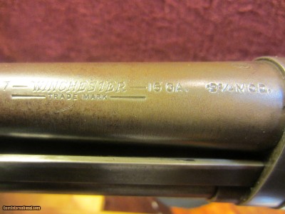 WINCHESTER MODEL 97 16GA PUMP SHOTGUN - Image 8 of 12