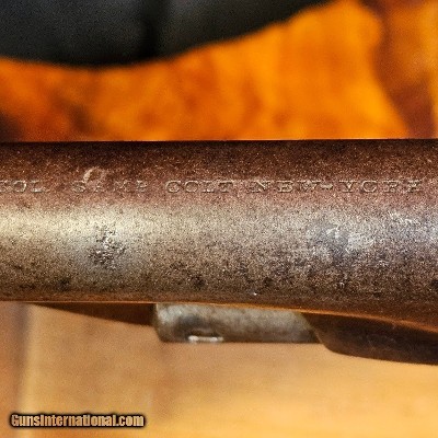 COLT ARMY 1860 44 CALIBER MADE IN 1863 - Image 11 of 23