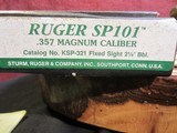 RUGER SP-101 CALIBER 357 MAG LIKE NEW IN FACTORY BOX - 2 of 4