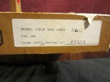 REPRODUCTION REMINTON MODEL 1858 NEW ARMY CALIBER 44 - 9 of 9