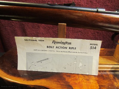 REMINGTON MODEL 514 SINGLE SHOT CALIBER 22 RIM FIRE - Image 8 of 13
