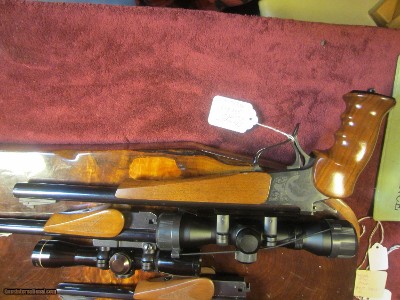 THREE BARREL SET OF CONTENDER22 HORNET, 256 WIN 35 REM - Image 4 of 4