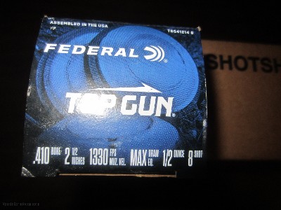 Federal Top Gun .410 ga Factory Loaded