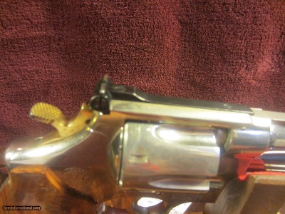 SMITH & WESSON MODEL 28-2 CALIBER 357 MAG NICKEL - Image 3 of 10