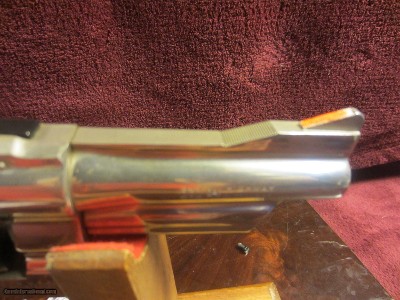 SMITH & WESSON MODEL 28-2 CALIBER 357 MAG NICKEL - Image 4 of 10