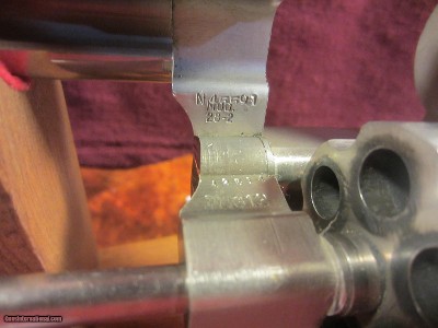 SMITH & WESSON MODEL 28-2 CALIBER 357 MAG NICKEL - Image 10 of 10