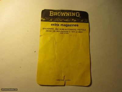 Browning 380 Model 130 Magazine - Image 7 of 7