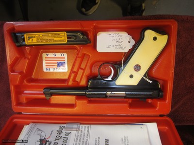 RUGER NRA MARK11
IN MAKERS CASE NEW UNFIRED