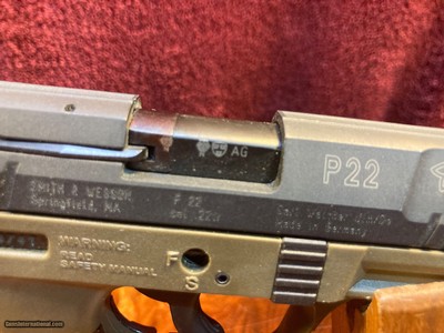 WALTHER MODEL P 22 CAL .22 LONG RIFLE - Image 9 of 15