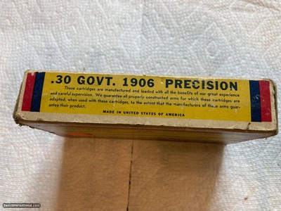 Antique Ammo Winchester .30 Govt '06 Precision Factory Loaded - Image 3 of 4