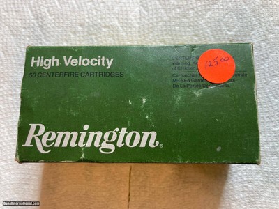 Remington 22 Hornet Factory Loaded