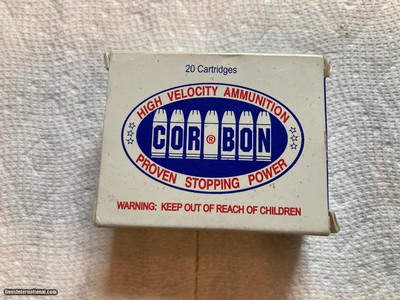 400 Cor-Bon 165gr JHP Factory Loaded