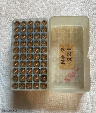 221 Fireball Brass Unprimed