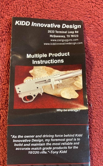 KIDD BENCHREST 10/22 - Image 2 of 19