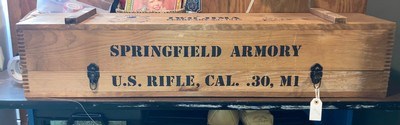 Springfield Armory U.S. Rifle Cal. 30 M1 Display Case