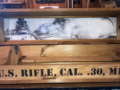 Springfield Armory U.S. Rifle Cal. 30 M1 Display Case - Image 4 of 9