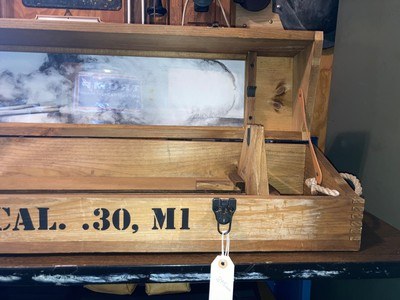 Springfield Armory U.S. Rifle Cal. 30 M1 Display Case - Image 5 of 9