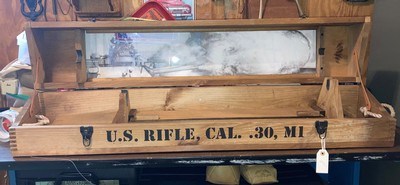 Springfield Armory U.S. Rifle Cal. 30 M1 Display Case - Image 2 of 9