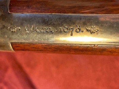 WINCHESTER1873 MADE BY UBERI ITALY 45 LONG COLT - Image 8 of 21