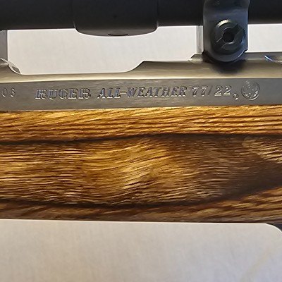 Ruger model 77 all Weather 22 win mag - Image 5 of 13