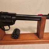 Ruger single six convertible 22 longrifle to 22 Win mag Dual cylinder - 3 of 23