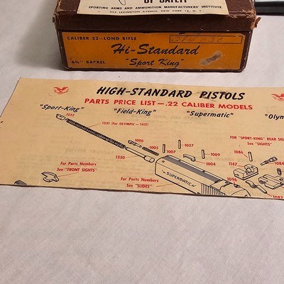 Hi Standard Sport King - Image 3 of 24