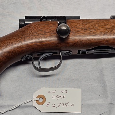WINCHESTER MODEL43 CALIBER 25-20 WINCHESTER