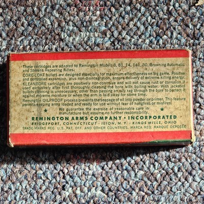 Remington Kleanbore 35 Remington - Image 4 of 9