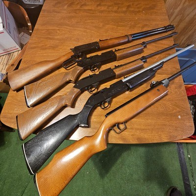 LOT OF 5 AIR RIFLES