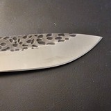 Custom Caribou Creek Knives HHandmade Fixed Blade – Hammered Finish - Image 7 of 8