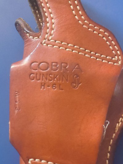 PISTOL HOLSTER COBRA GUNSKIN H-6-L - Image 3 of 10