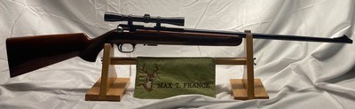 BROWNINGT BOLT22 LONG RIFLEWITH BROWNING 4X SCOPE - Image 1 of 19