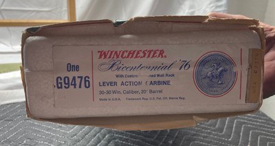 WINCHESTER BICENTENNIAL NEW IN FACITORY SHIPPING CARTON - Image 18 of 18