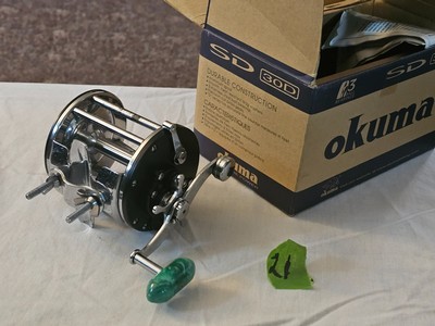 Okuma SD 30D Line Counter Fishing Reel with Box Fishing Reel - Image 1 of 4