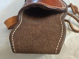 Boss Leather Western Toolled Leather Single Action Holster - Image 3 of 9