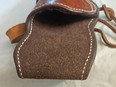 Boss Leather Western Toolled Leather Single Action Holster - Image 3 of 9