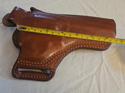 DeSantis Leather Right-Handed OWB Belt Holster with Thumb Break - Image 6 of 7