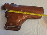 DeSantis Leather Right-Handed OWB Belt Holster with Thumb Break - Image 6 of 7