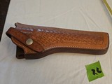 Safariland Vintage Leather Revolver Holster - S&W Large Frame / Model 25 - Image 1 of 5