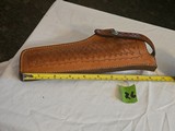 Safariland Vintage Leather Revolver Holster - S&W Large Frame / Model 25 - Image 5 of 5
