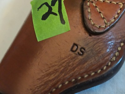 Leather Revolver Holster Stamped DS - Colt Detective Special 2" Barrel - Image 3 of 6