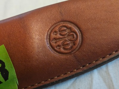 Beretta Leather Knife Sheath for Fixed Blade Hunting Knife - Image 3 of 5