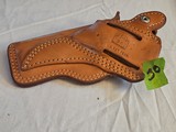 DeSantis Leather Revolver Holster - Stamped 34 Right Hand - Image 3 of 6