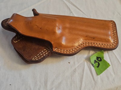 DeSantis Leather Revolver Holster - Stamped 34 Right Hand - Image 2 of 6