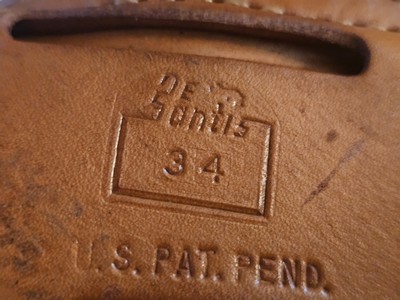 DeSantis Leather Revolver Holster - Stamped 34 Right Hand - Image 5 of 6