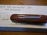 winchester 101 3rd generation wood stock - 1 of 8